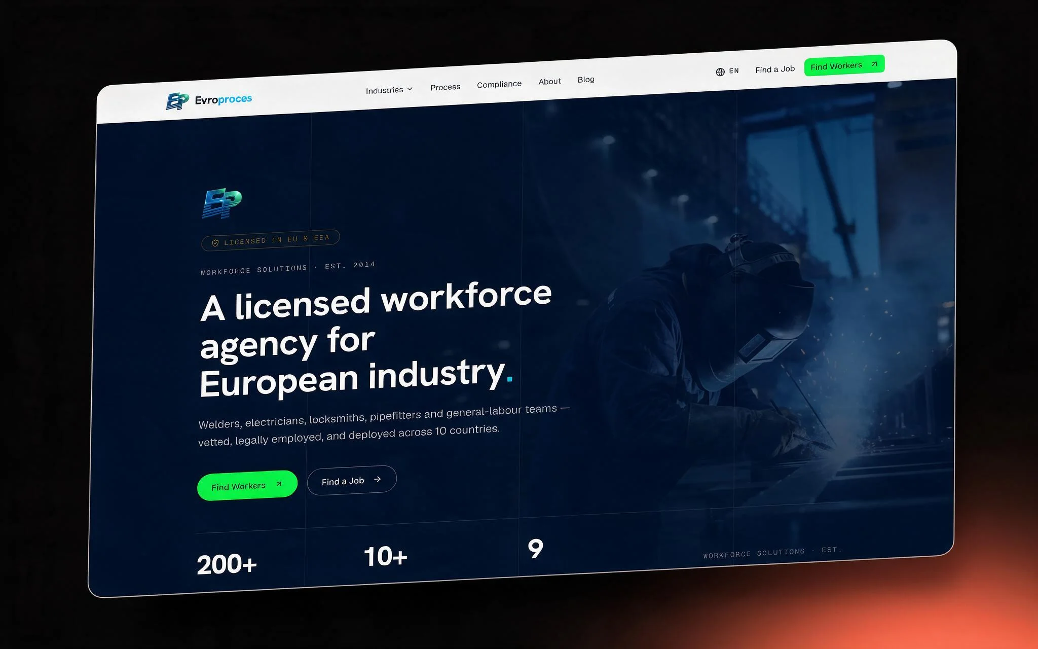 Evroproces, Recruiting advertising