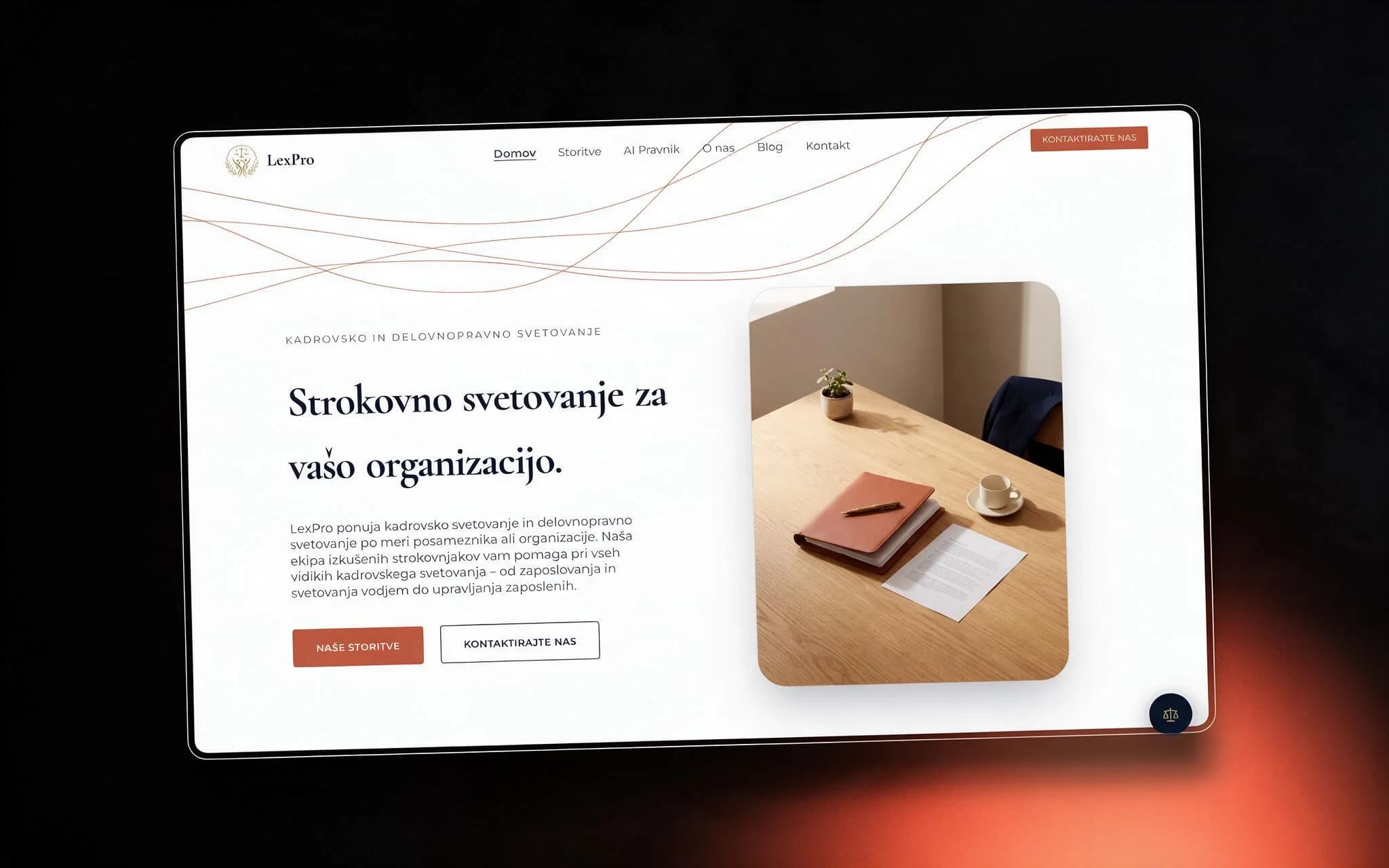 LexPro, Website-Entwicklung
