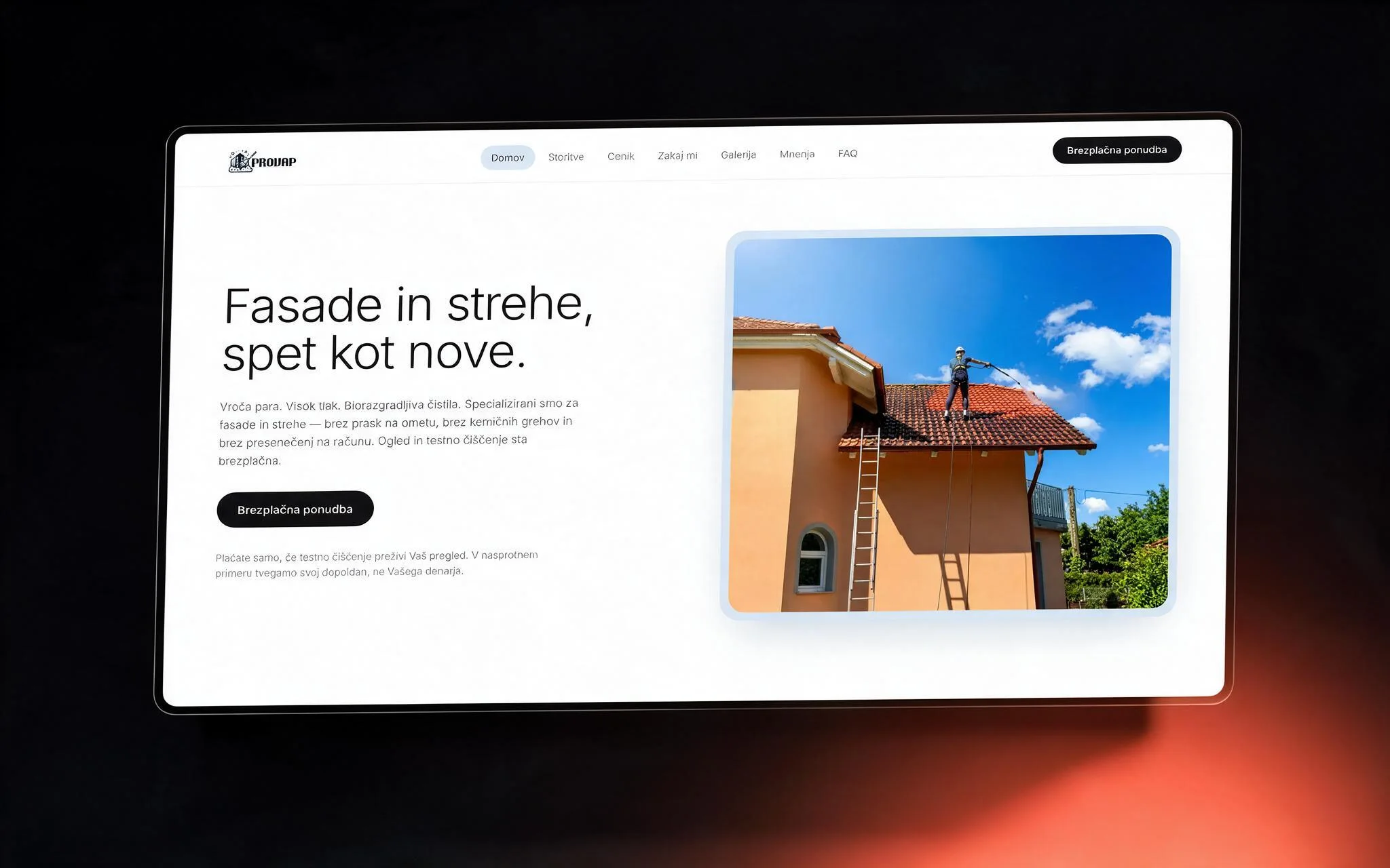 Provap, Website development