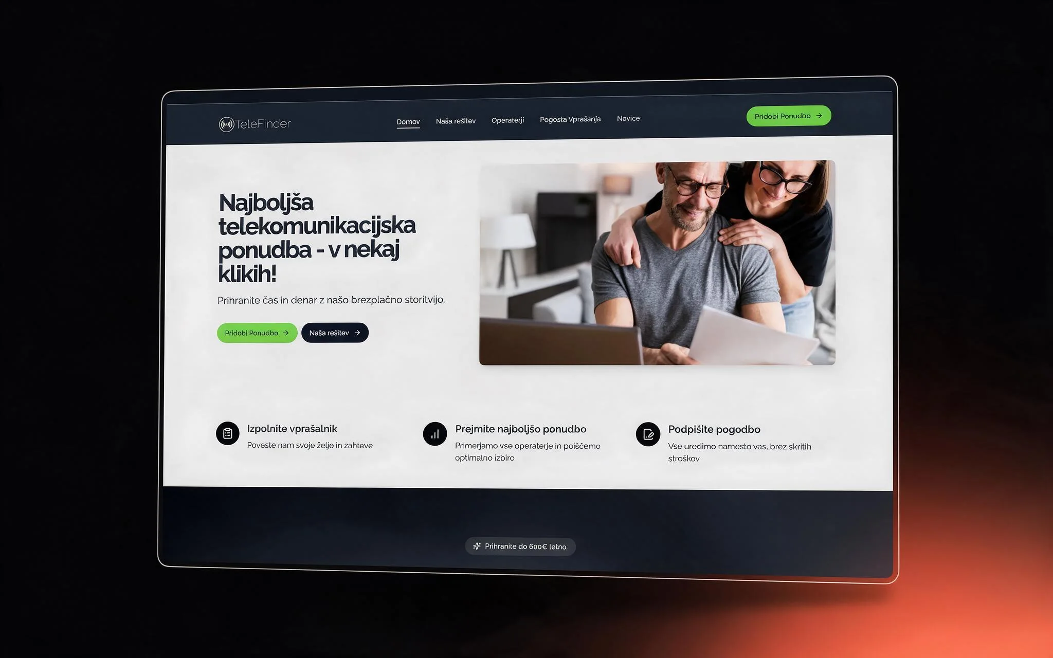 TeleFinder, Web-App-Entwicklung